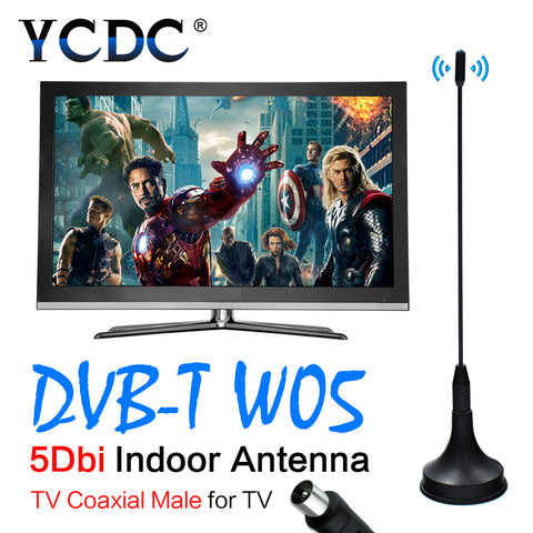 ANTENA DIGITAL INTERNA HDTV 5dbi