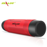 CAIXA DE SOM ZEALOT BLUETOOTH COM LUZ LED