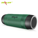 CAIXA DE SOM ZEALOT BLUETOOTH COM LUZ LED