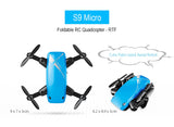 MINI DRONE S9HW COM CAMERA FPV