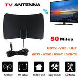 AMPLIFICADOR ANTENA INTERNA DIGITAL HDTV 50 MILHAS