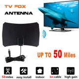 AMPLIFICADOR ANTENA INTERNA DIGITAL HDTV 50 MILHAS