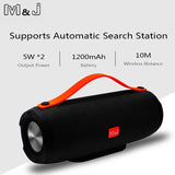 M&J CAIXA DE SOM PORTÁTIL BLUETOOTH