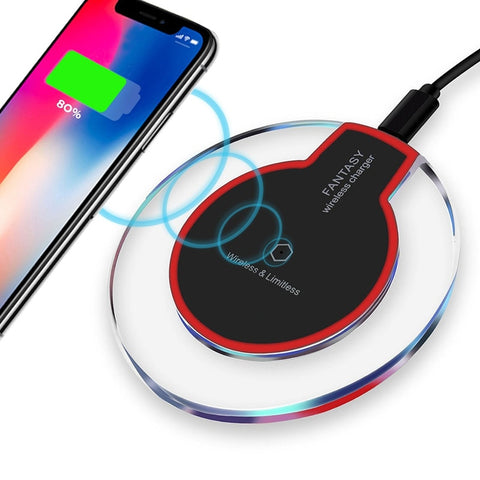 Carregador Sem Fio Charger Wireless sem Receptor Qi para Iphone