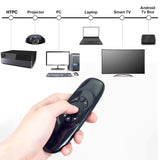 Mini Controle Wireless p/ tv box, smart tv